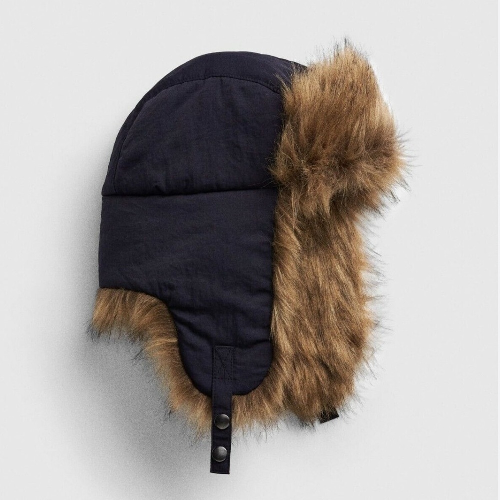 Gap faux fur trapper hat! NEW